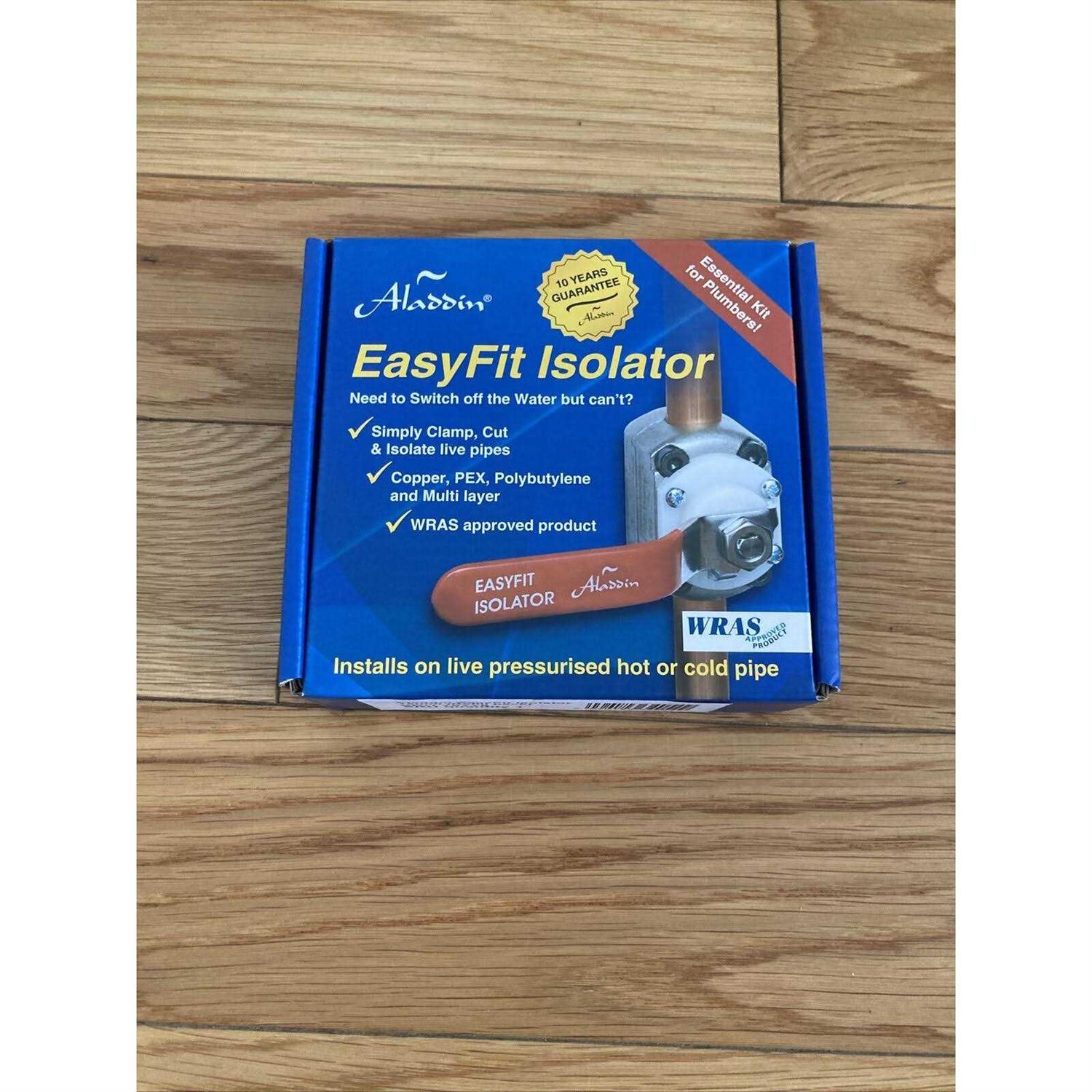 Aladdin EasyFit Isolator Valve and Tools Pack - Cheap Fitting