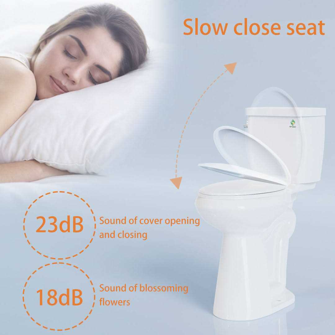 SUPERFLO HT-140 21-inch Height Extra Tall Toilet for Bathrooms - Cheap Fitting