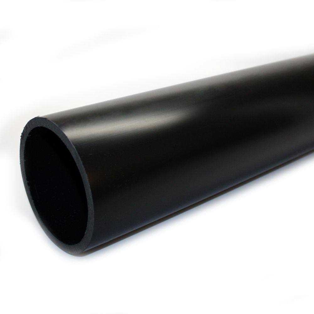 DWV Drain Pipe Black ABS Custom Size and Length - Cheap Fitting