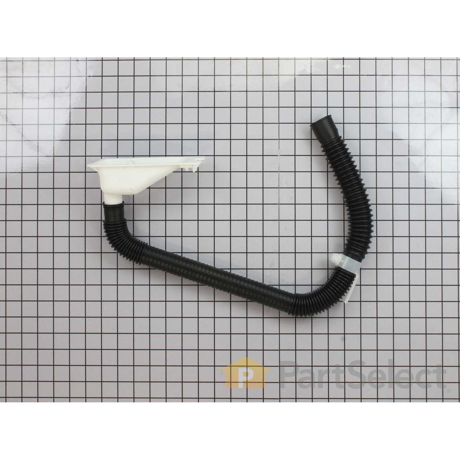 Estate WPW10358149 Washer Drain Hose - Cheap Fitting