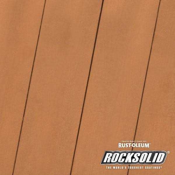 Rust-Oleum RockSolid 1 gal Exterior 6X Deck Coat - Cheap Fitting