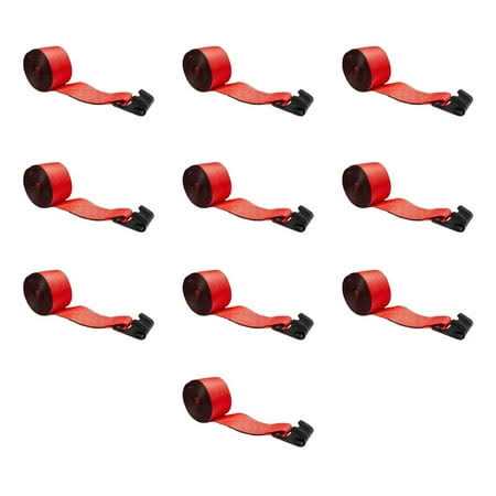 Mytee Products 4 Heavy Duty Winch Straps with Flat Hook Wll# 5400 LBS - Cheap Fitting