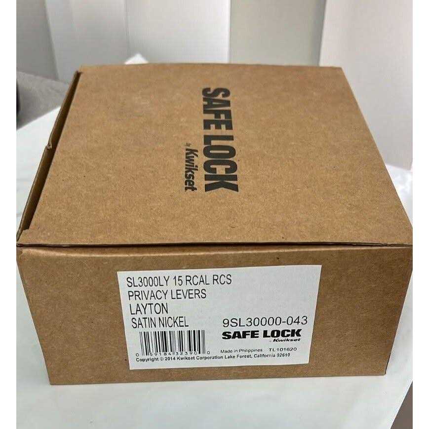 Kwikset SL3000LY Layton Privacy Door Lever - Cheap Fitting