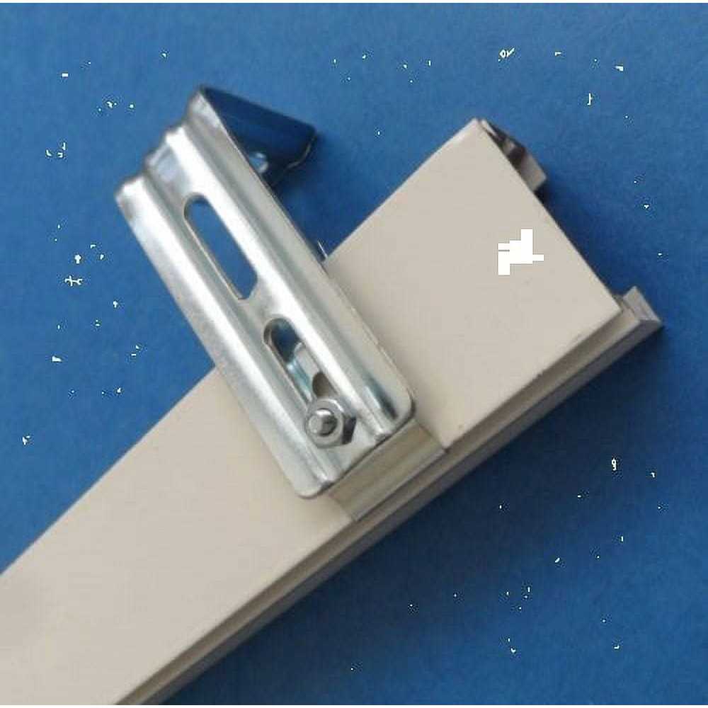 Finova Qty 3 Vertical Blind Wall Mount 1 1/2 Inch C Clamp Brackets - Cheap Fitting