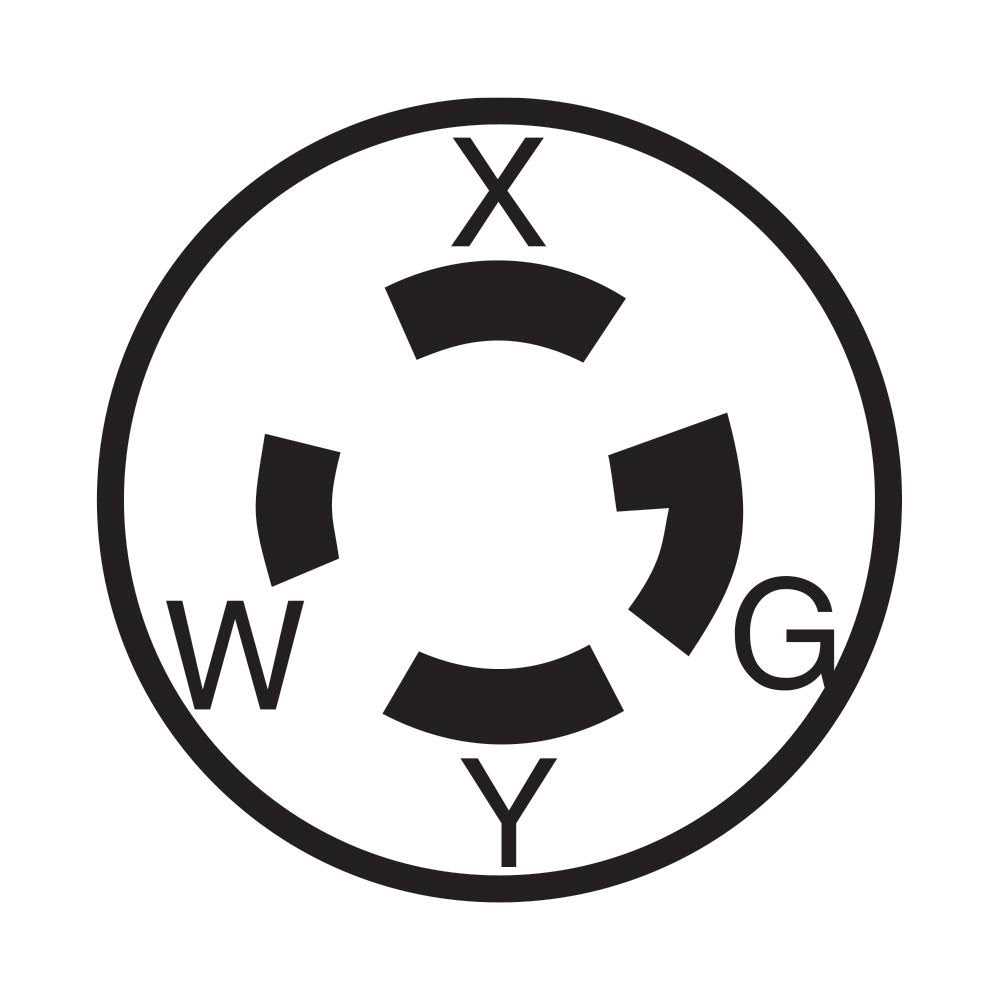 Leviton 2711 Locking Plug L14-30P - Cheap Fitting