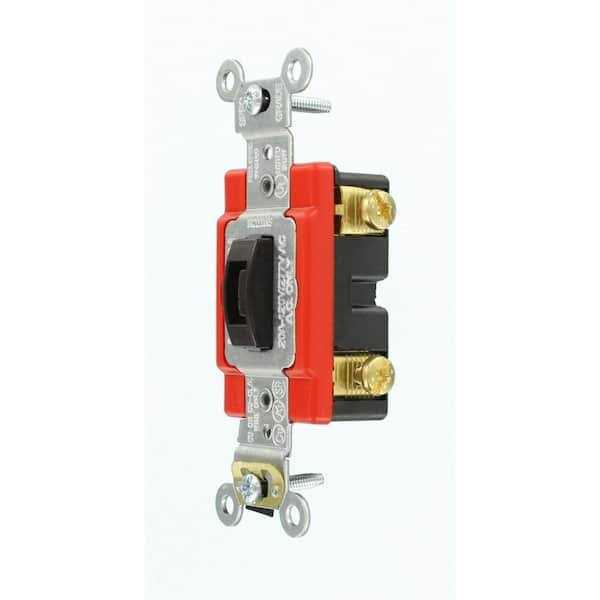 Leviton 20 Amp Single-Pole Toggle Switch 1221 - Cheap Fitting