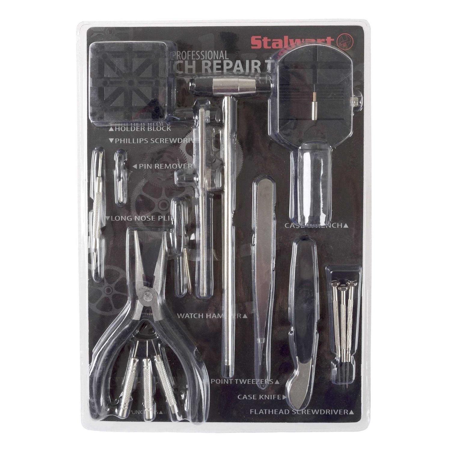 Stalwart Professional Watch Jewelry Repair Tool Kit - Cheap Fitting