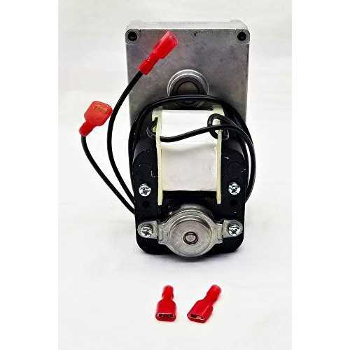 Pellethead Englander Auger Motor Replacement for Pellet Stoves, 1-rpm Counter Clockwise Top and Bottom Auger Feed Motor - Cheap Fitting