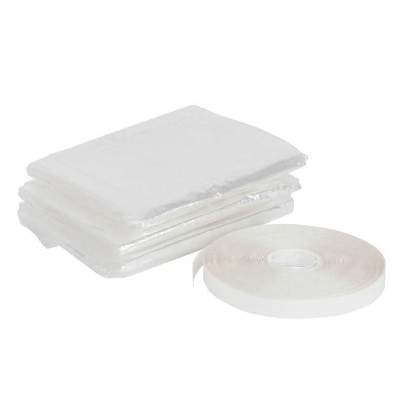 M-D Polar Block Clear 9-Window Indoor Insulation Kit 42 in. W x 62 in. L - Cheap Fitting