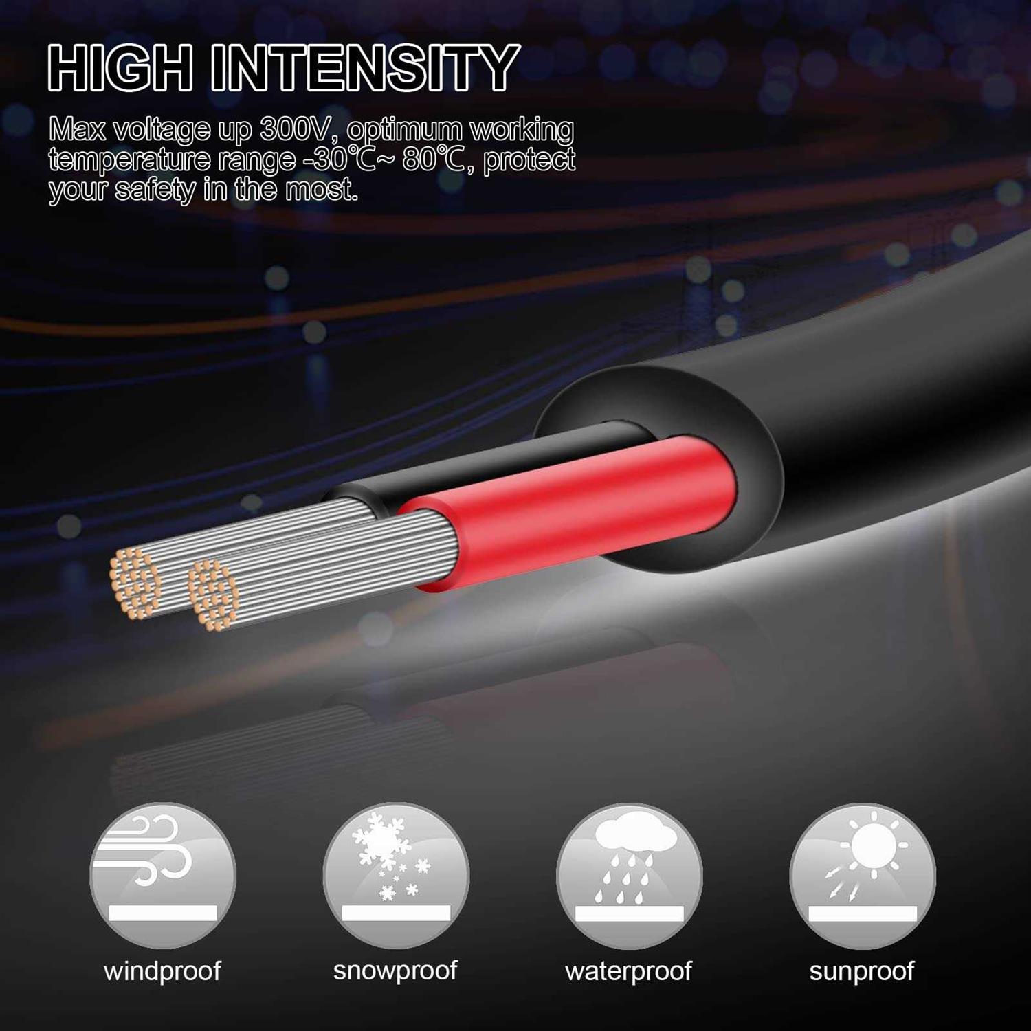 16 Gauge Wire 2 Conductor Electrical Wire 16AWG Electrical Wire Stranded PVC Cord Oxygen-Free Copper Cable - Cheap Fitting