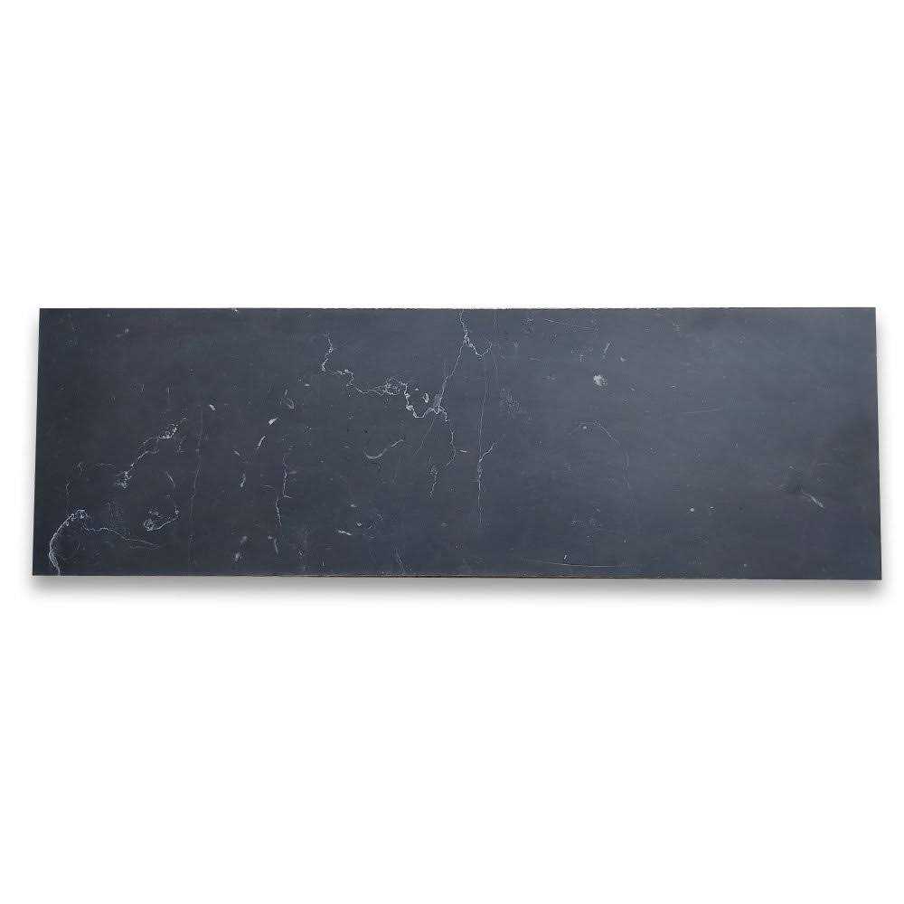 Nero Marquina Black Marble Tile Honed - Cheap Fitting