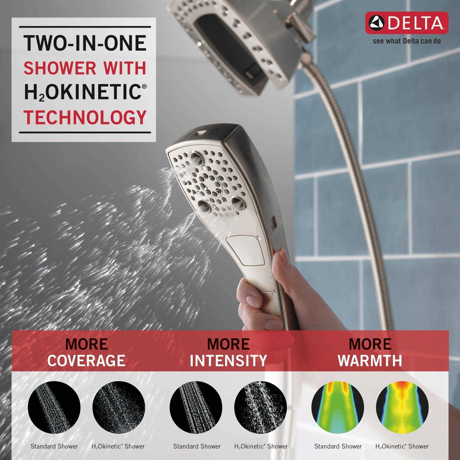 Delta Universal Showering In2ition Shower - Cheap Fitting