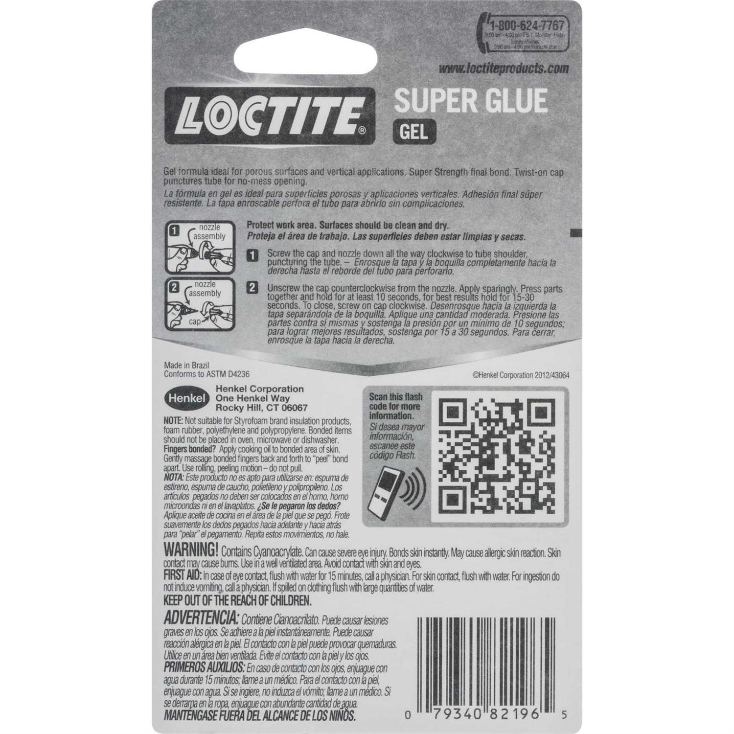 Loctite Super Glue Gel - Cheap Fitting