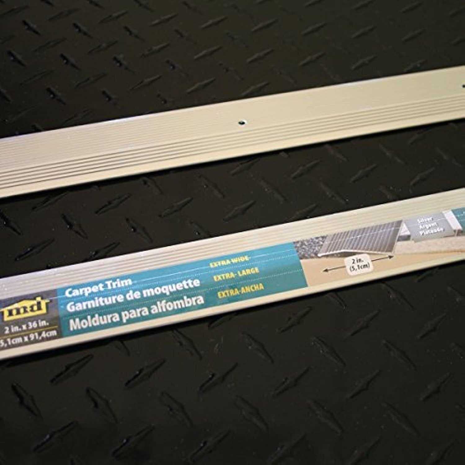 M-D 78212 Carpet Trim Aluminum - Cheap Fitting