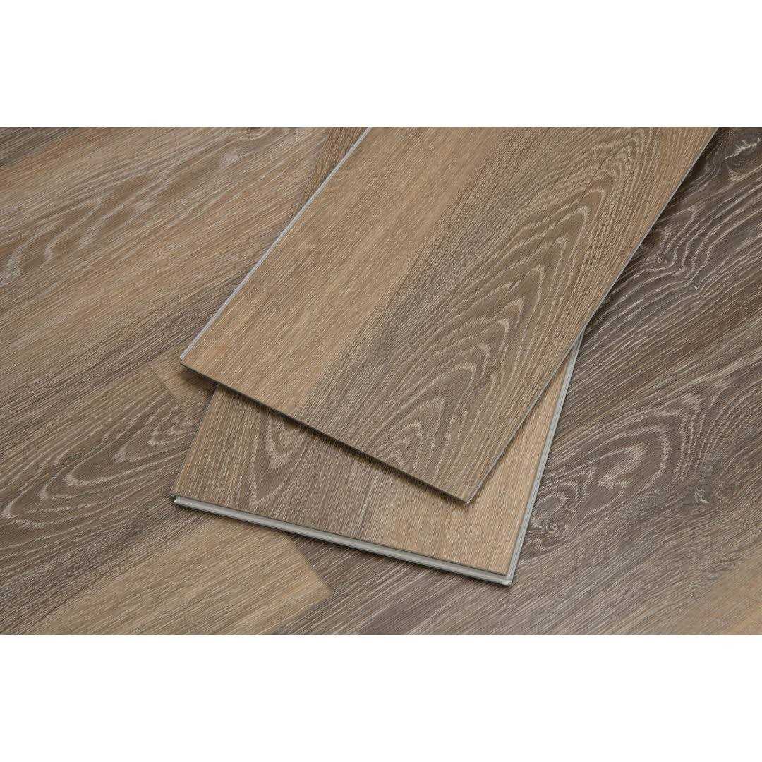 Cali Longboards Vinyl Pro Oak 9-in x 70.87-in Waterproof Interlocking Luxury Vinyl Plank Flooring - Cheap Fitting