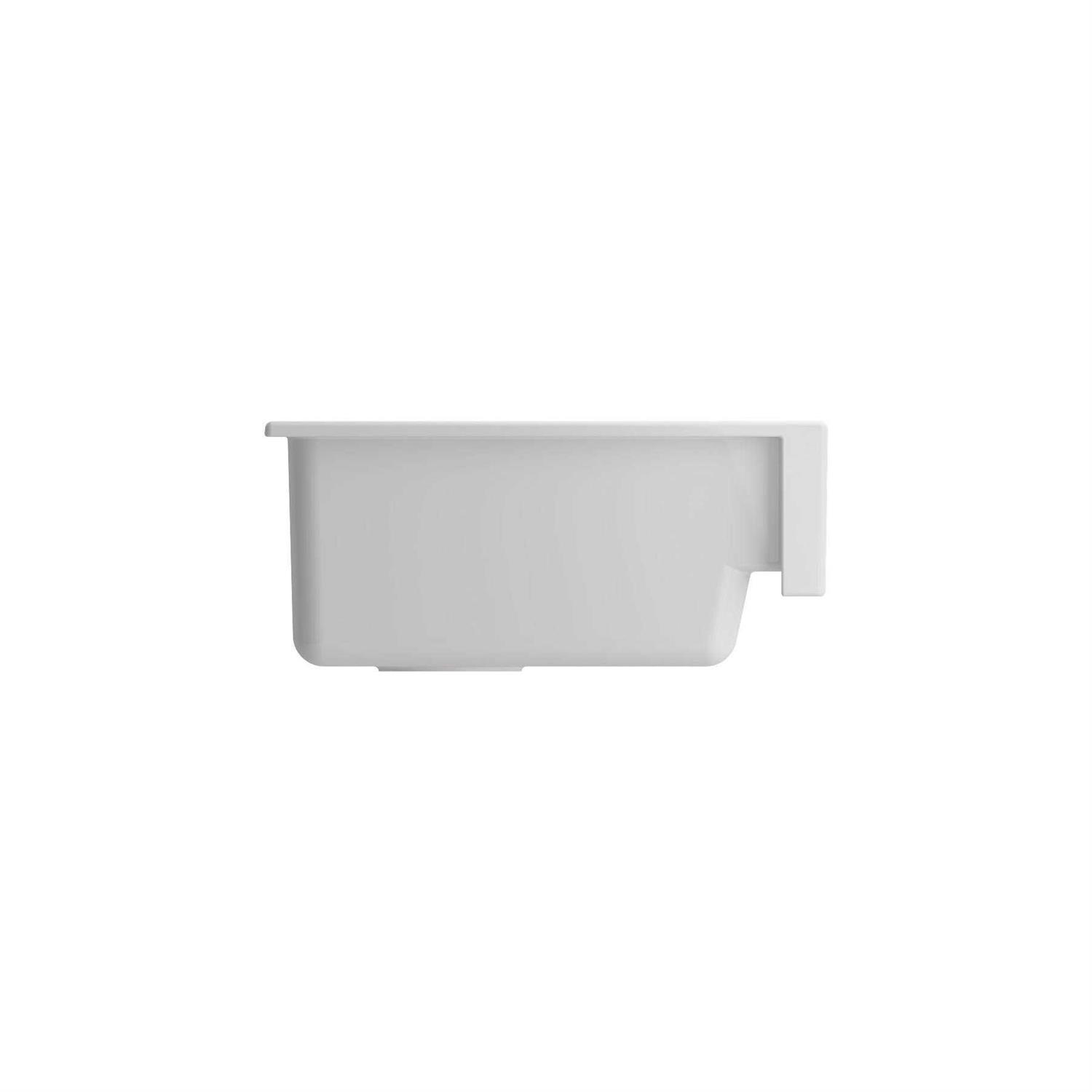 BOCCHI Nuova Pro 34 Single Bowl Fireclay Farmhouse Sink with Grid 1551 - Cheap Fitting
