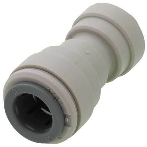 John Guest PI201208S 3/8 Tube OD x 1/4 Tube OD Reducing Straight Connector - Cheap Fitting