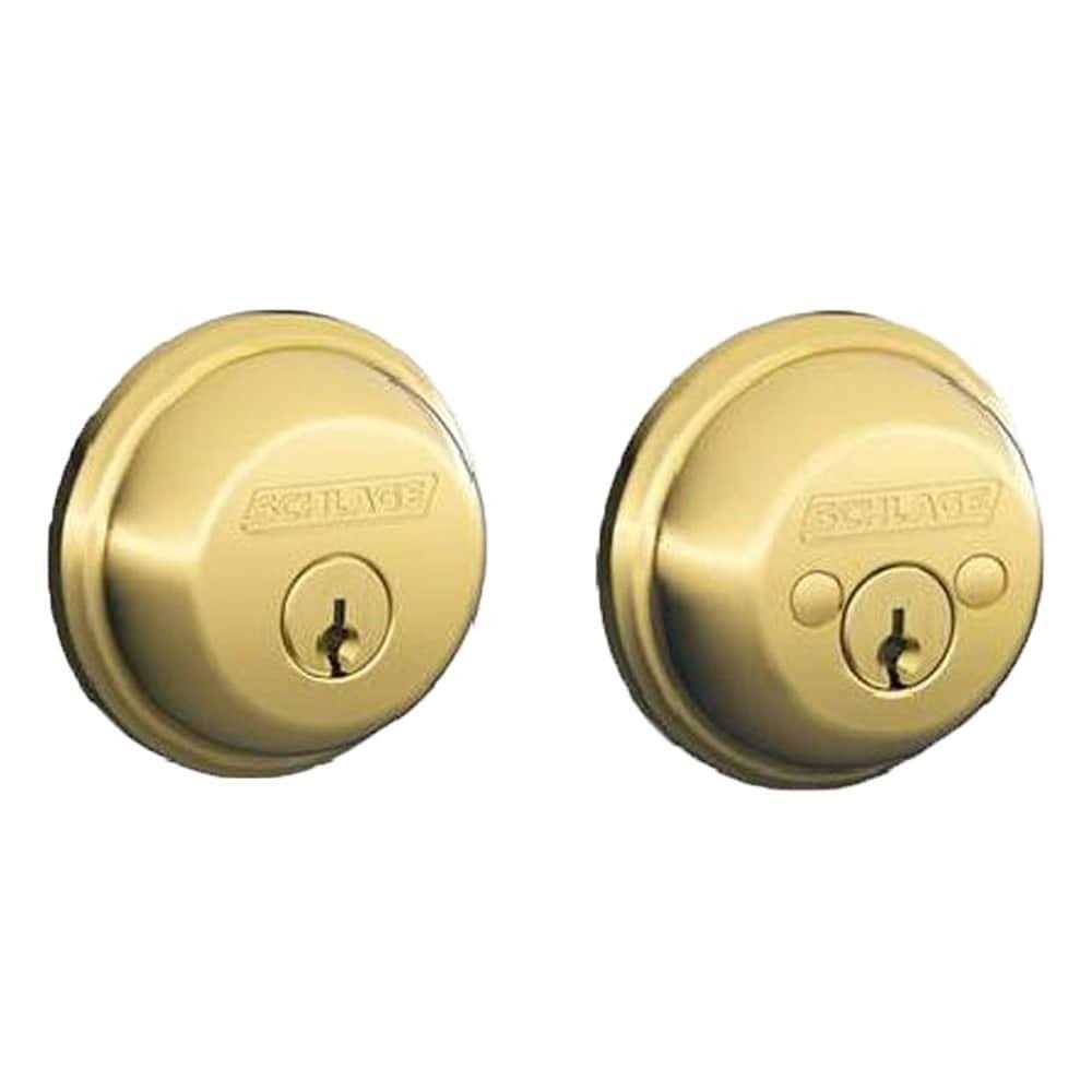 Schlage Double Cylinder Deadbolt - Cheap Fitting