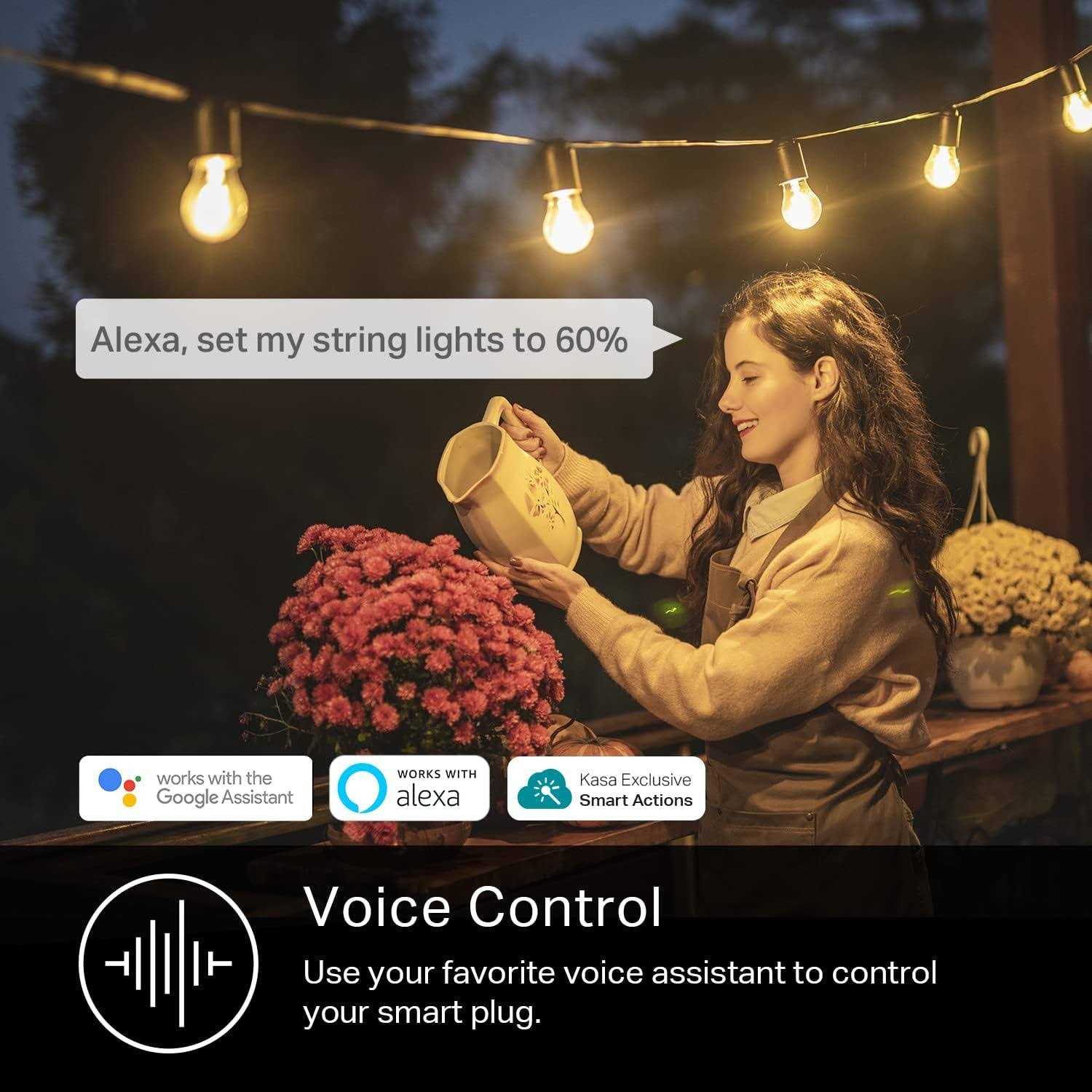 TP-Link KP401 Kasa Smart Wi-Fi Outdoor Plug - Cheap Fitting