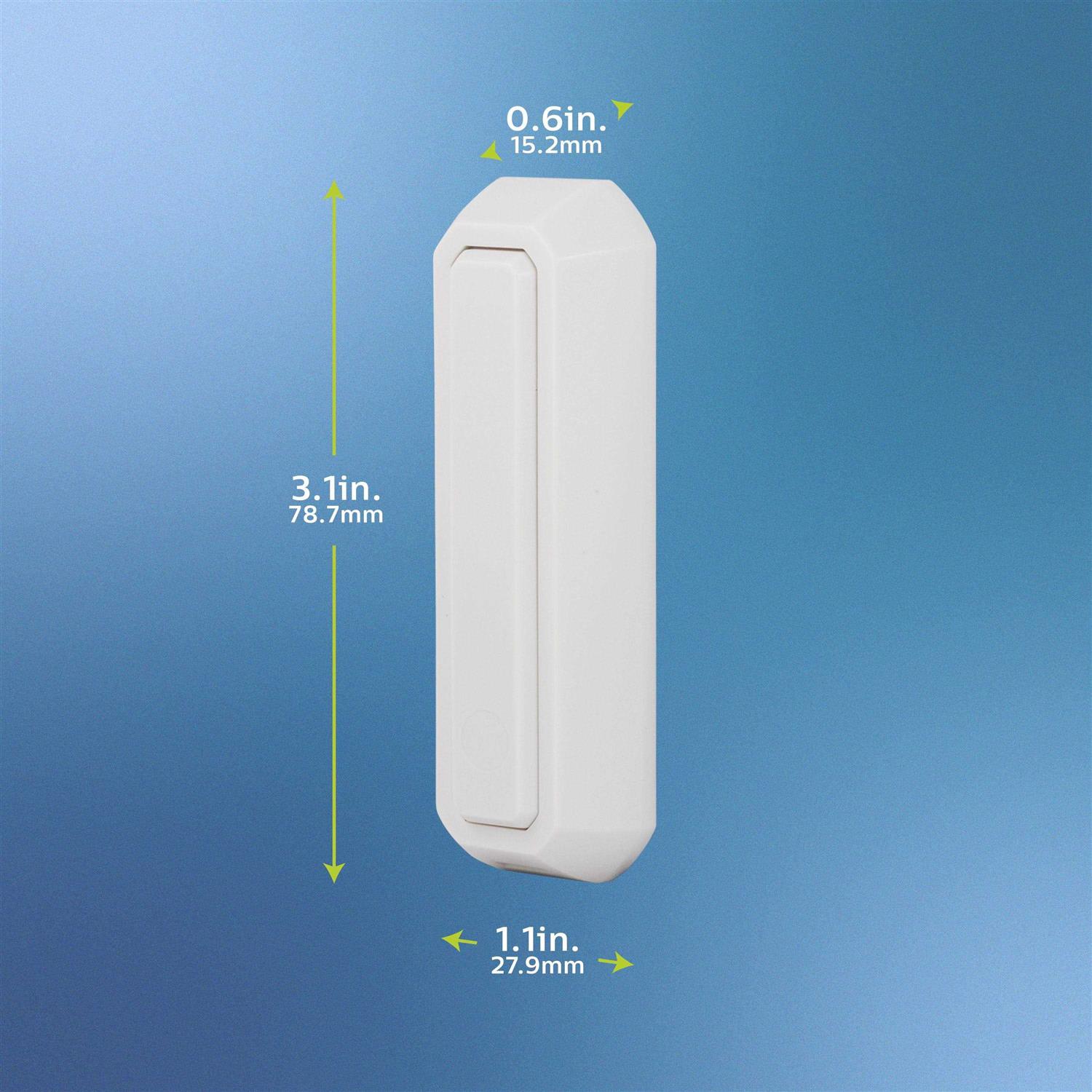 Philips Direct-Wire Push Button Doorbell - Cheap Fitting