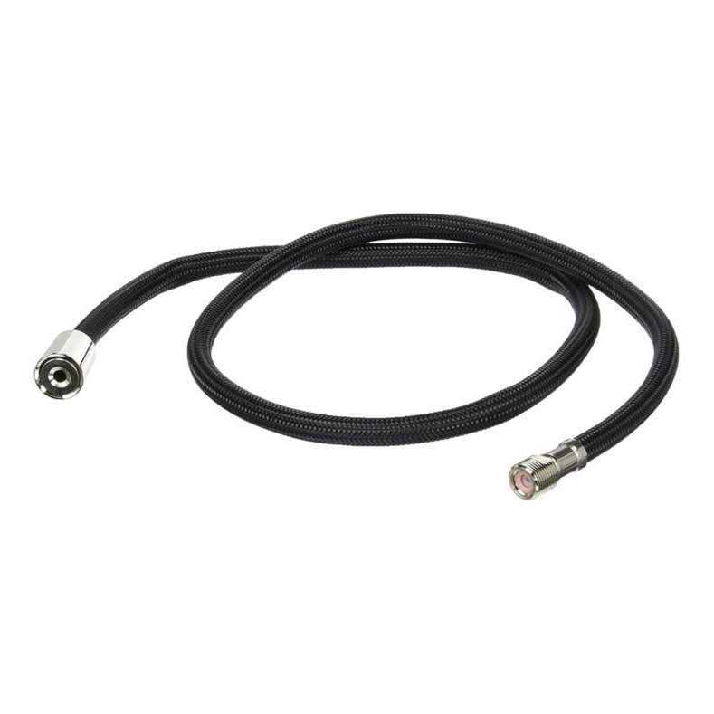 Rohl 9.28426STN Perrin and Rowe Sidespray Black Nylon 47 Hose Only with Rinse - Cheap Fitting