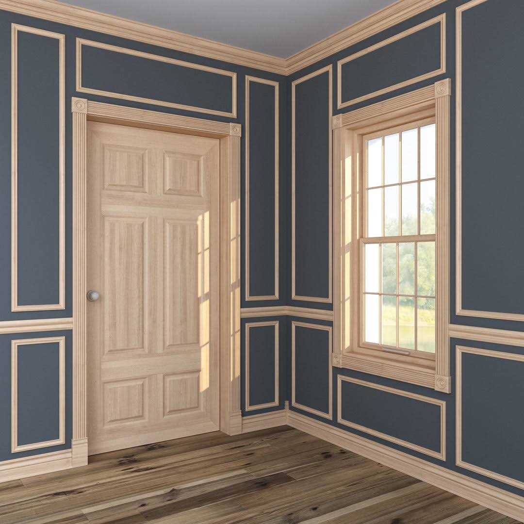 Ornamental Mouldings 1-1/4-in x 8-ft White Hardwood Unfinished Chair Rail Moulding - Cheap Fitting