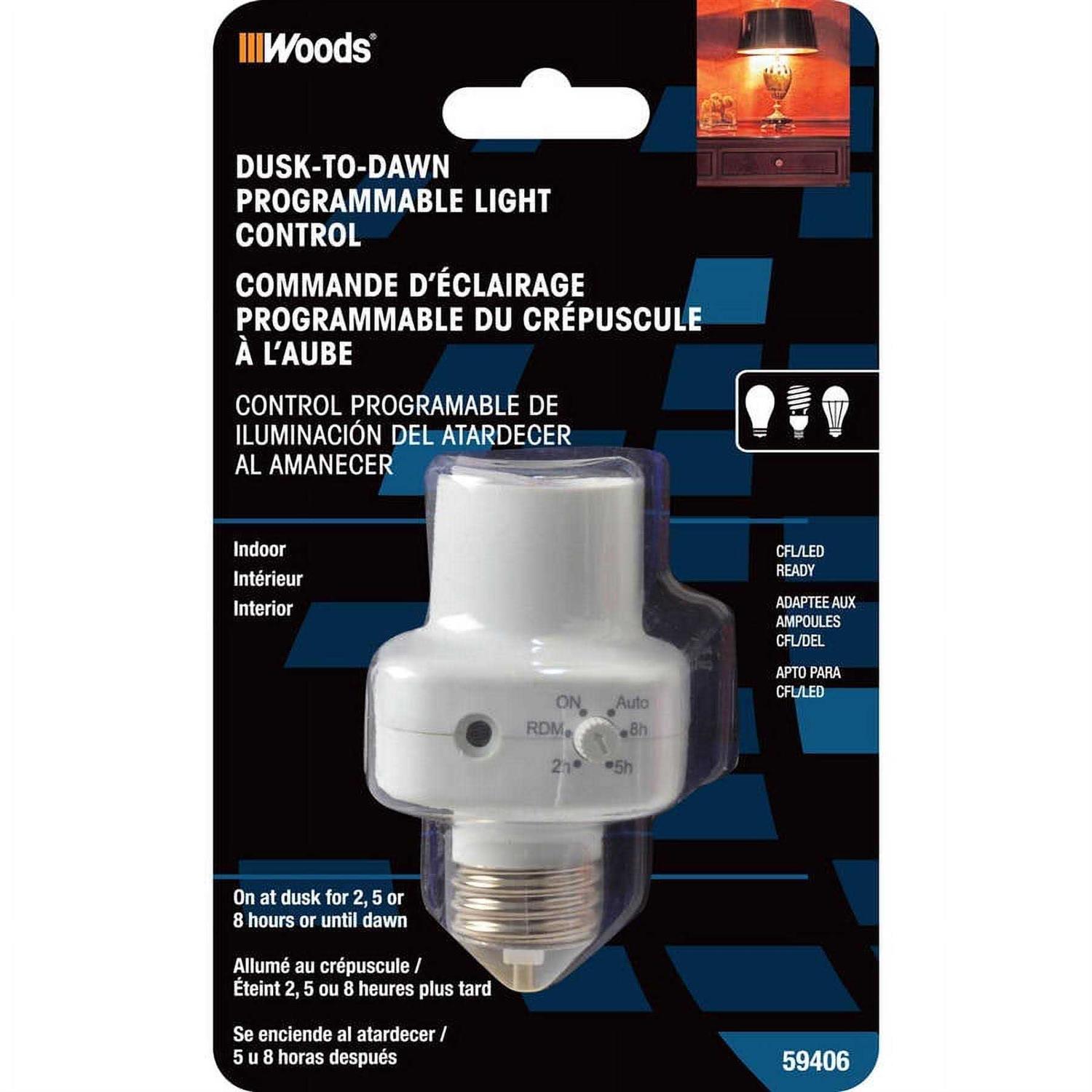 Woods 59406WD Light Control Socket - Cheap Fitting