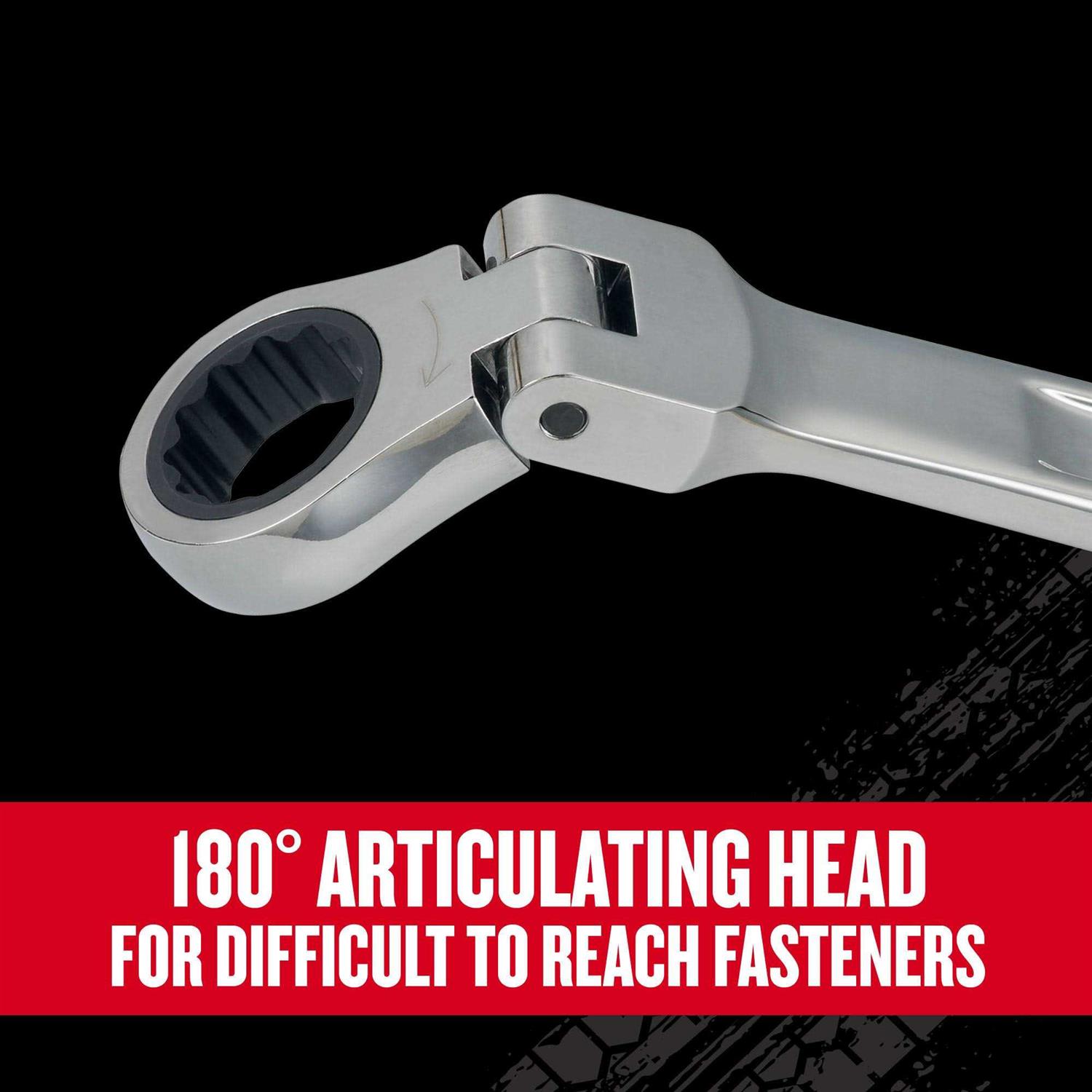 Craftsman V-Series Metric Extra Long Flex Head Box Wrench Set 7 pc - Cheap Fitting