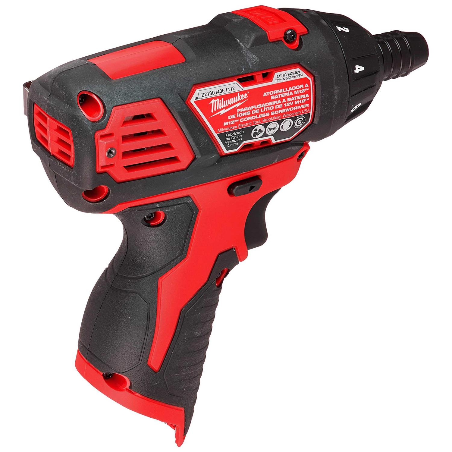 Milwaukee M12 Screwdriver 2401-20 - Cheap Fitting