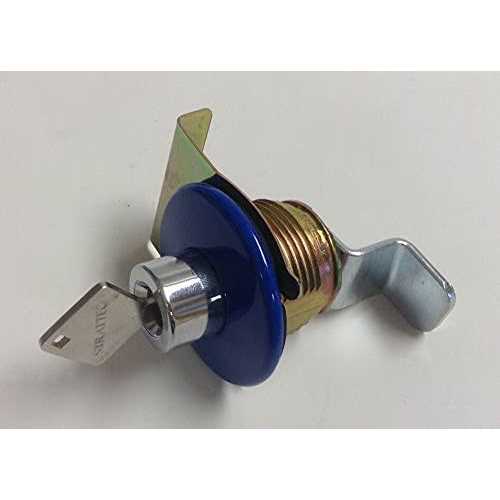 Adrian Steel 29146-0 Push Button Lock Cylinder & Key for Floor Drawers - Cheap Fitting