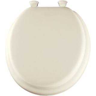 Mayfair by Bemis Toilet Seat Round Black Soft - Cheap Fitting