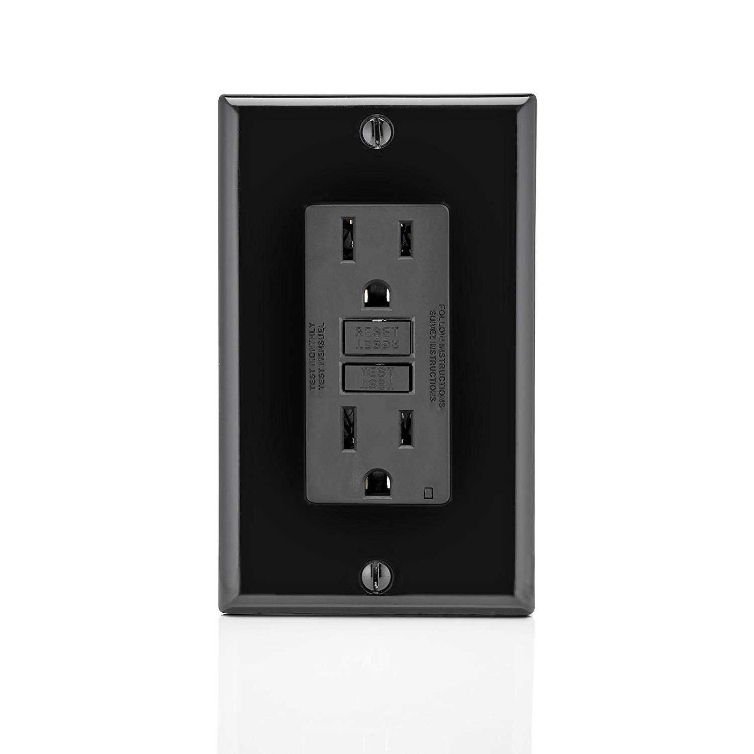 Leviton GFNT1-W Self-Test SmartlockPro Slim GFCI Receptacle - Cheap Fitting