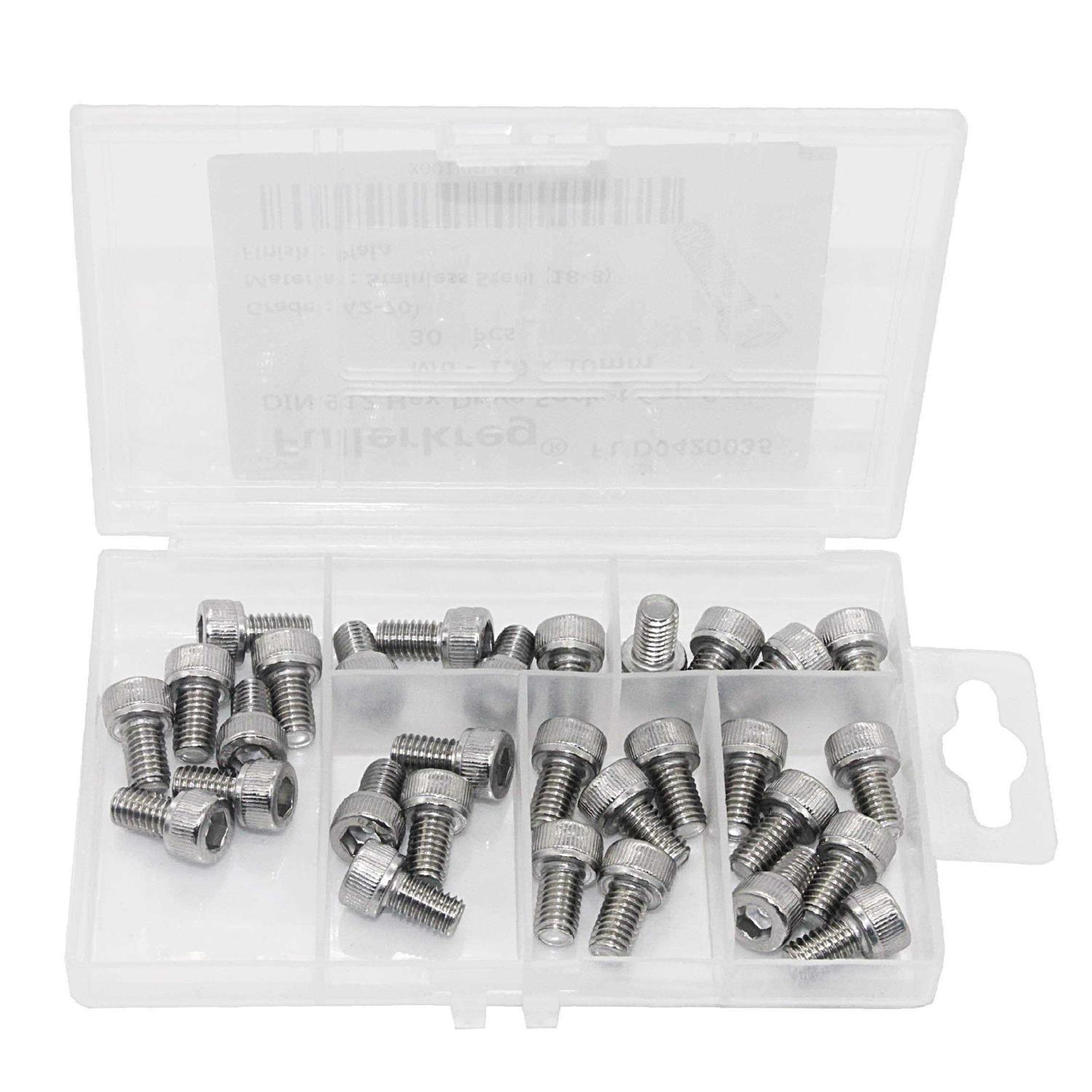 M8-1.25 x Socket Head Cap Screws,304 Stainless Steel	M8-1.25 x Socket Head Cap Screws,304 Stainless Steel - Cheap Fitting