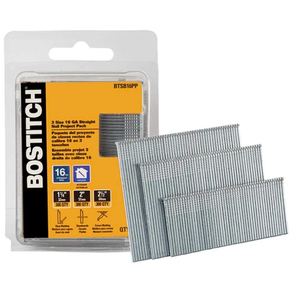 Bostitch 16 Ga Straight Finish Nail Project BTSB16PP - Cheap Fitting