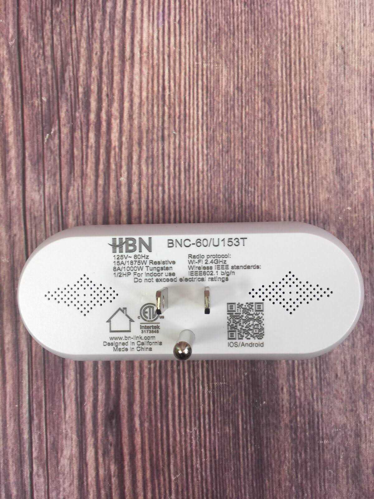 HBN WiFi Heavy Duty Dual Outlet Smart Plug with Individual Control, No Hub RequiredWhite, Compatible with Alexa and Google Assistant - Cheap Fitting