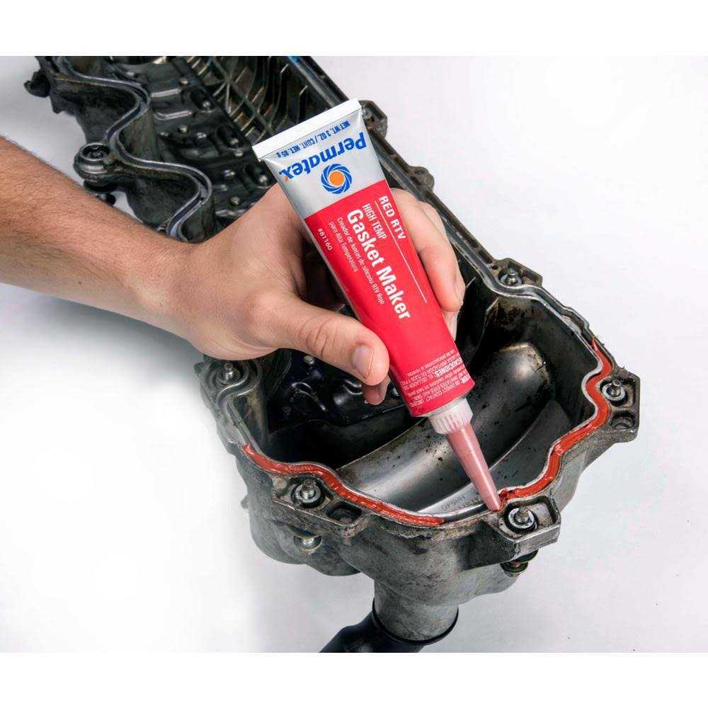 Permatex High-Temp Red RTV Silicone Gasket Maker - Cheap Fitting