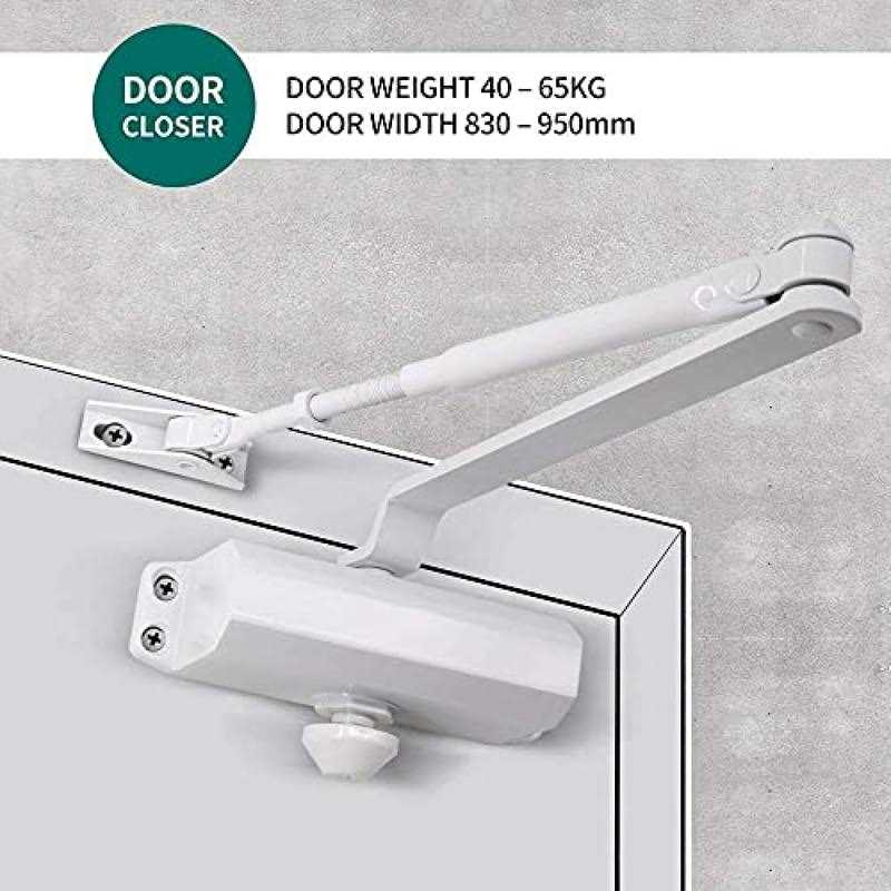 HoneSecur Safety Spring Door Closers Adjustable Closing Door Hinge Automatic Stopper Fire Rated - Cheap Fitting