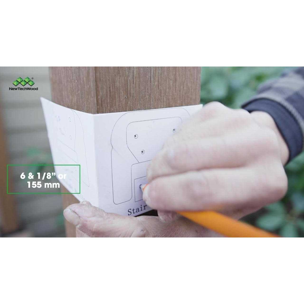 NewTechWood Ultra Shield 3.7 in. x 3.7 in. x 3.5 ft - Cheap Fitting