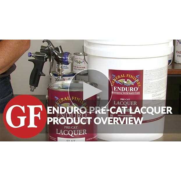 General Finishes Enduro Pre-Cat Water Based Lacquer - Cheap Fitting
