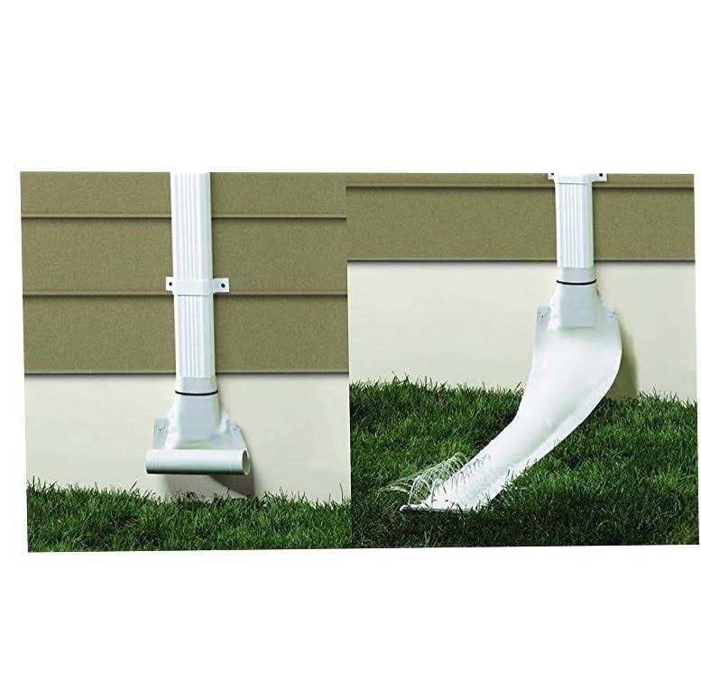 Frost King DE46WH Automatic Drain Downspout - Cheap Fitting