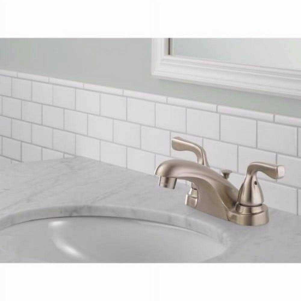 Delta Foundations 4 in. Centerset 2-Handle Bathroom Faucet - Cheap Fitting
