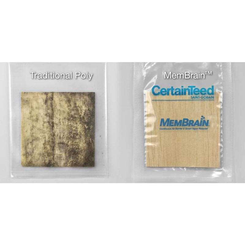 CertainTeed 902009 9′ x 100′ MemBrain Continuous Air Barrier and Smart Vapor Retarder - Cheap Fitting