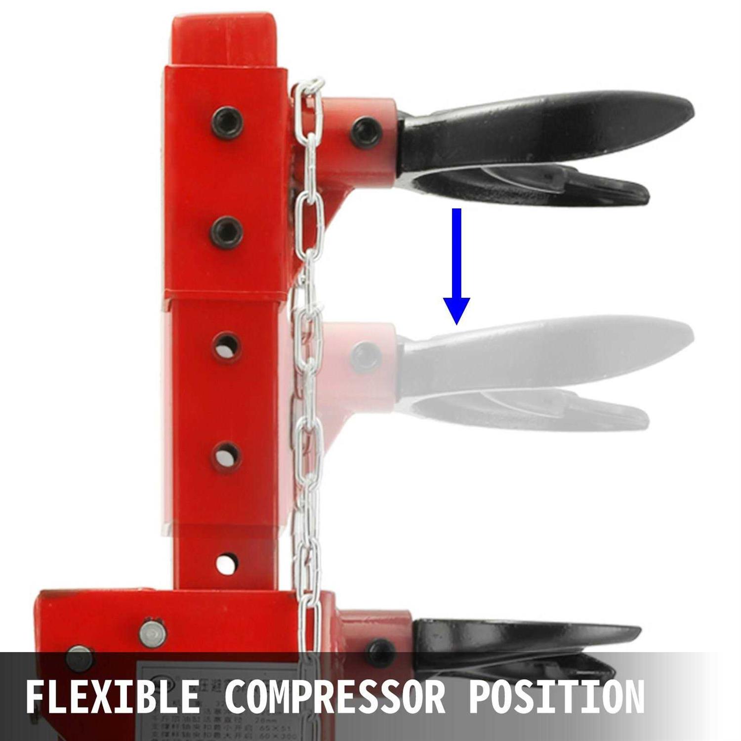 VEVOR Coil Spring Compressor 6600 Lbs Auto Strut Hydraulic Tool 3TTHCZQ0000000001V0 - Cheap Fitting