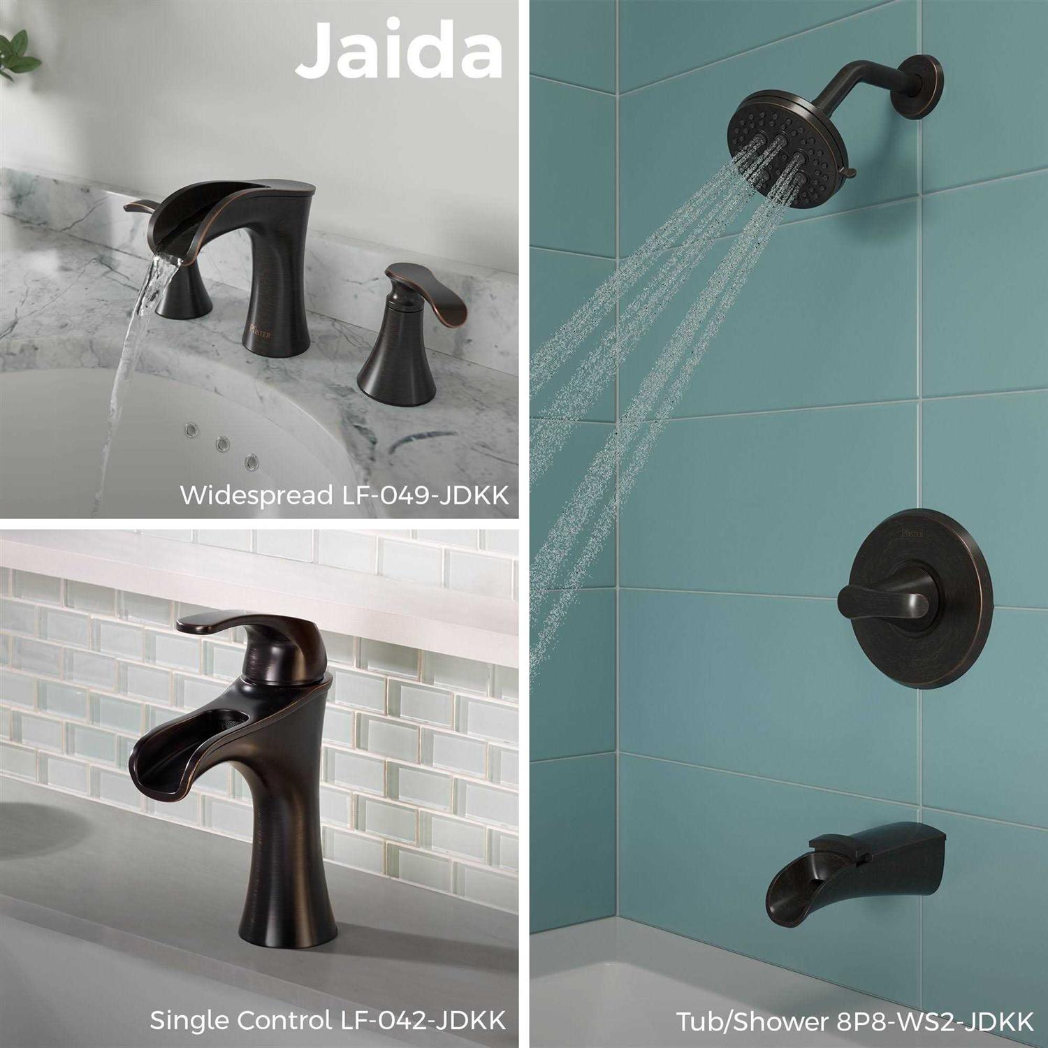 Pfister LF-049-JDGS Jaida 2-Handle 8 Widespread Bathroom Faucet - Cheap Fitting
