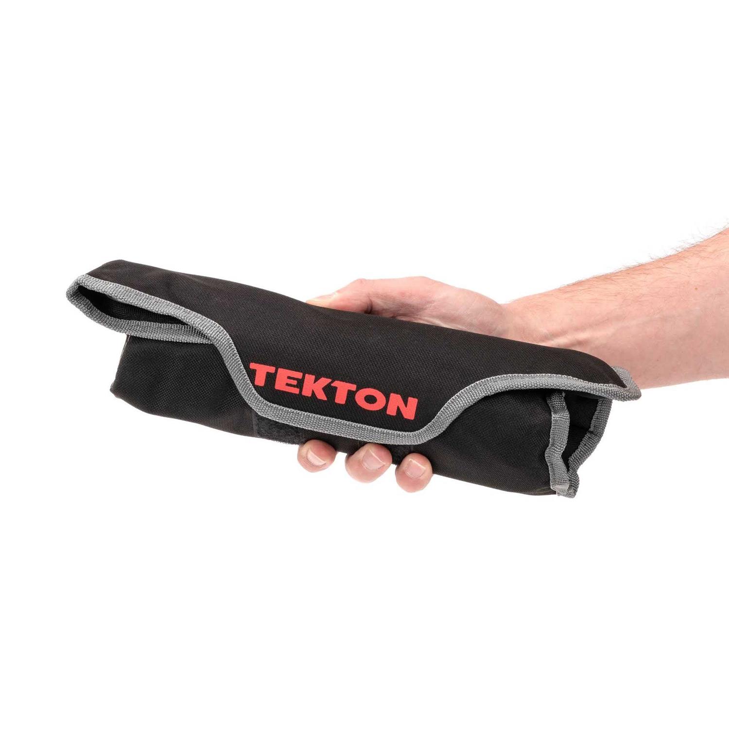 TEKTON 11-Tool Combination Wrench Pouch - Cheap Fitting
