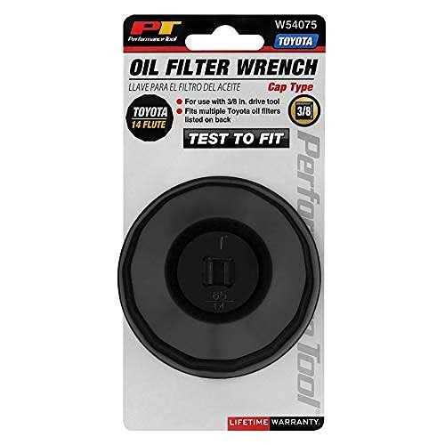 Performance Tool W54075 Toyota Cap Filter Wrench - Cheap Fitting