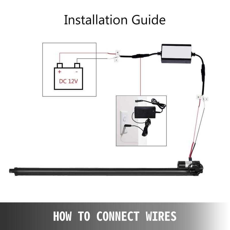 VEVOR 2PCS 30 Inches Electric Actuators Kit Heavy Duty IP65 Waterproof - Cheap Fitting