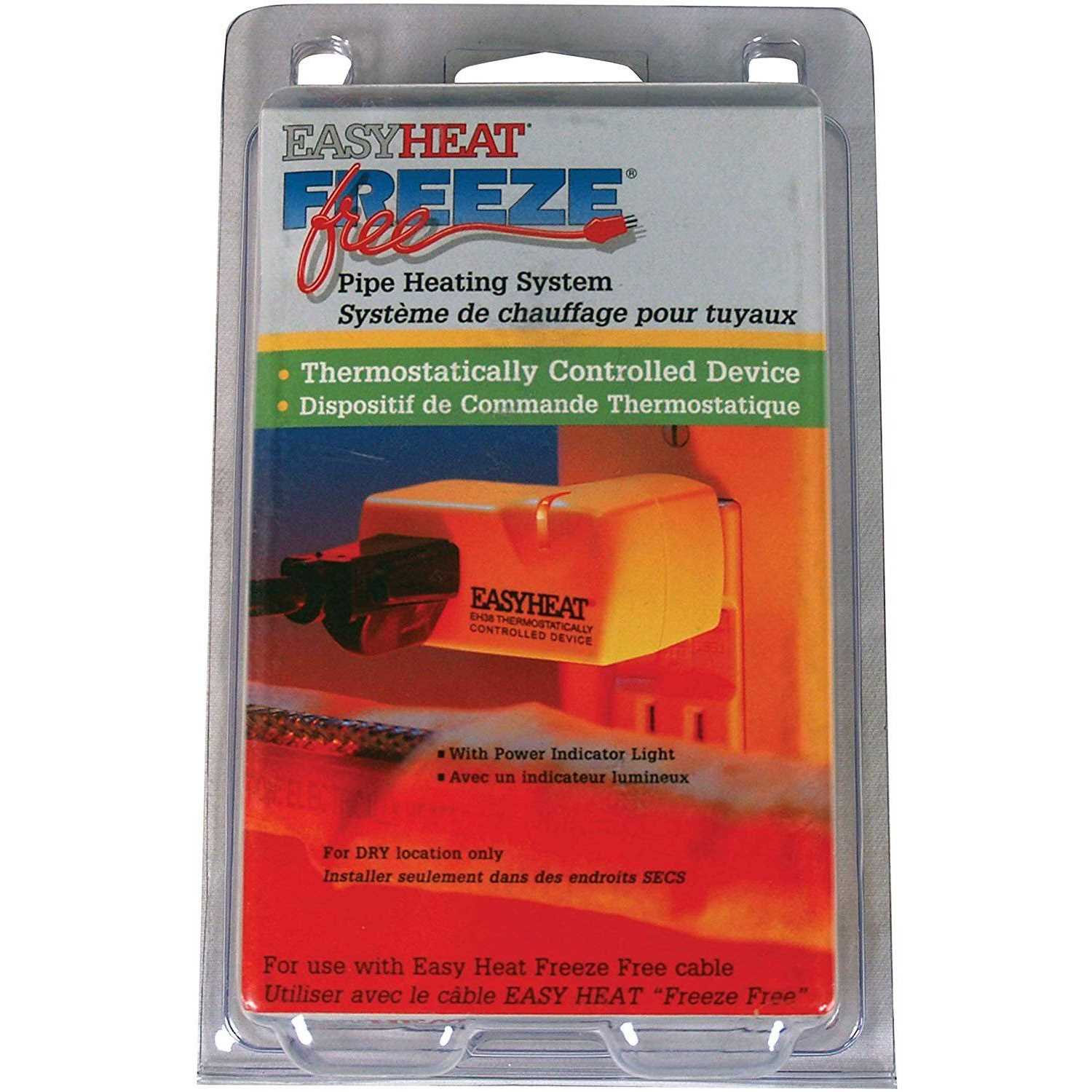 Easy Heat Eh-38 Freeze Thermostatically Controlled Valve and Pipe Heating System - Cheap Fitting