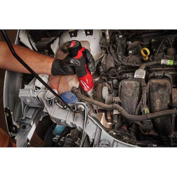 Milwaukee M12 FUEL 12-Volt Lithium-Ion 3/8 in. Extended Reach Cordless Ratchet with Mechanics and Impact Sockets - Cheap Fitting
