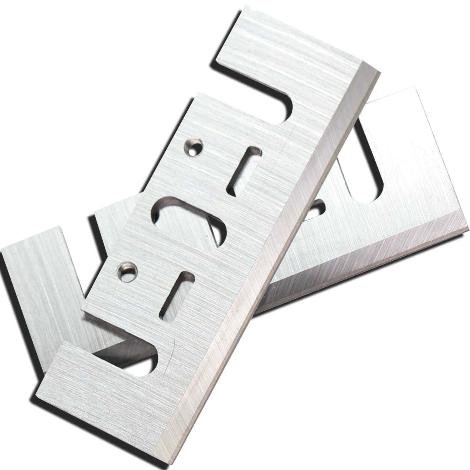 Asieg Tool 3-1/4 Carbide Tipped Planer Blades Knives 82mm compatible Replacement for Makita 1900B KP0800 DeWalt DW6655 D26676 DW680 Bosch PA1204 - Cheap Fitting